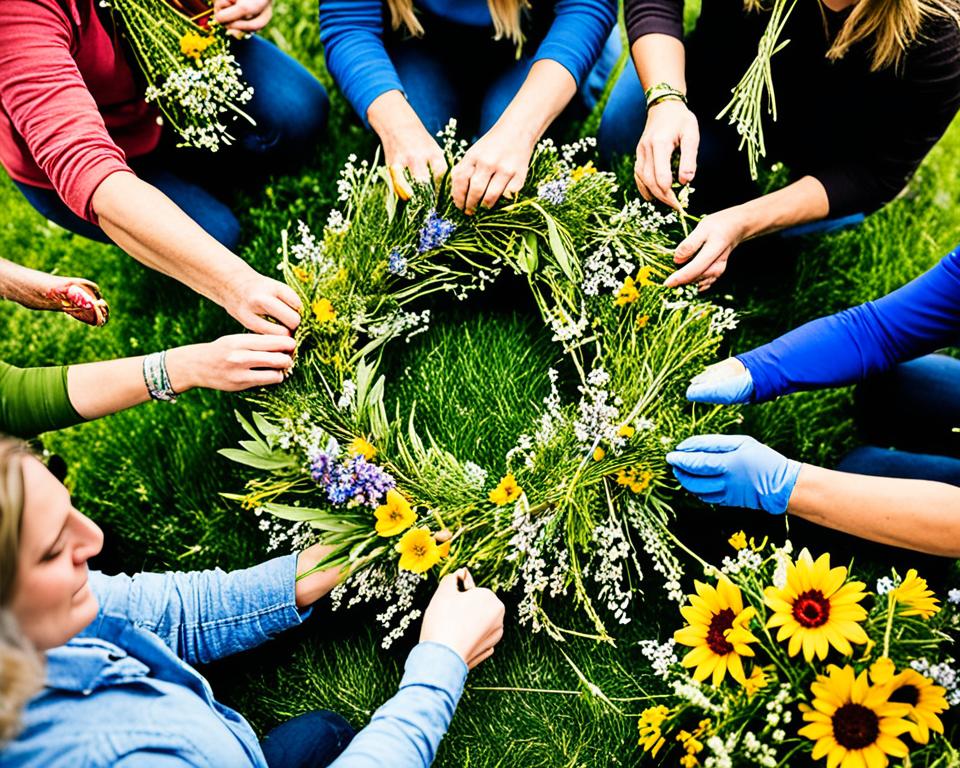 midsummer wreaths