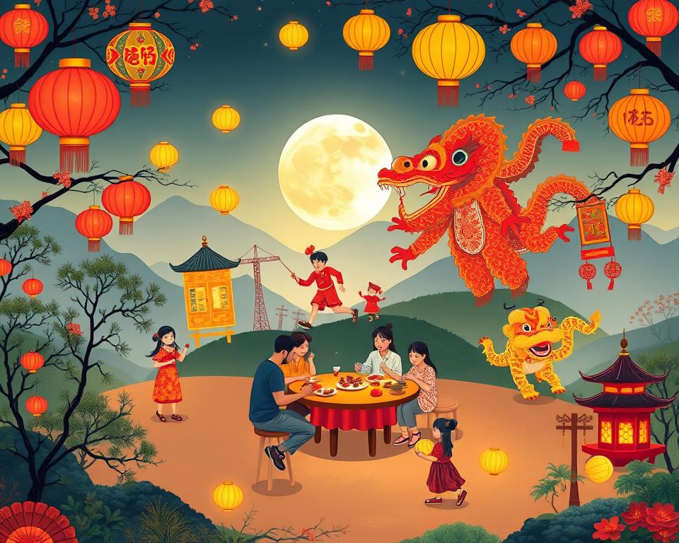 mid-autumn festival regional traditions